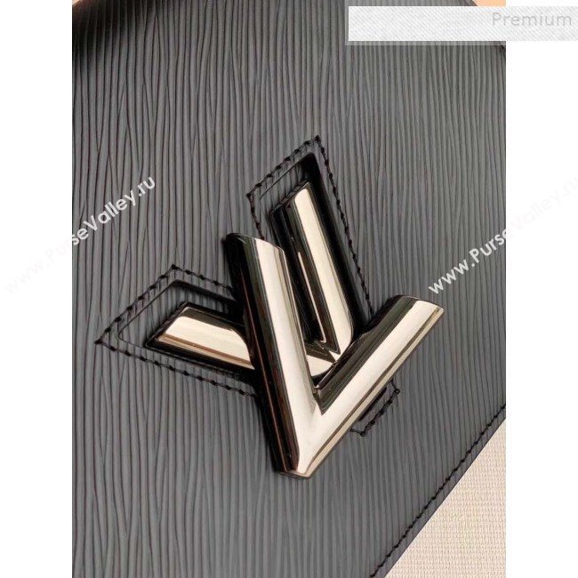 Louis Vuitton Twist Epi Leather Belt Bag/Wallet on Chain WOC M68560 Black 2019 (KIKI-9110443)