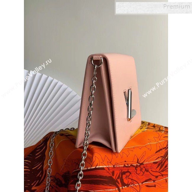 Louis Vuitton Twist Epi Leather Belt Bag/Wallet on Chain WOC M68559 Pink 2019 (KIKI-9110444)