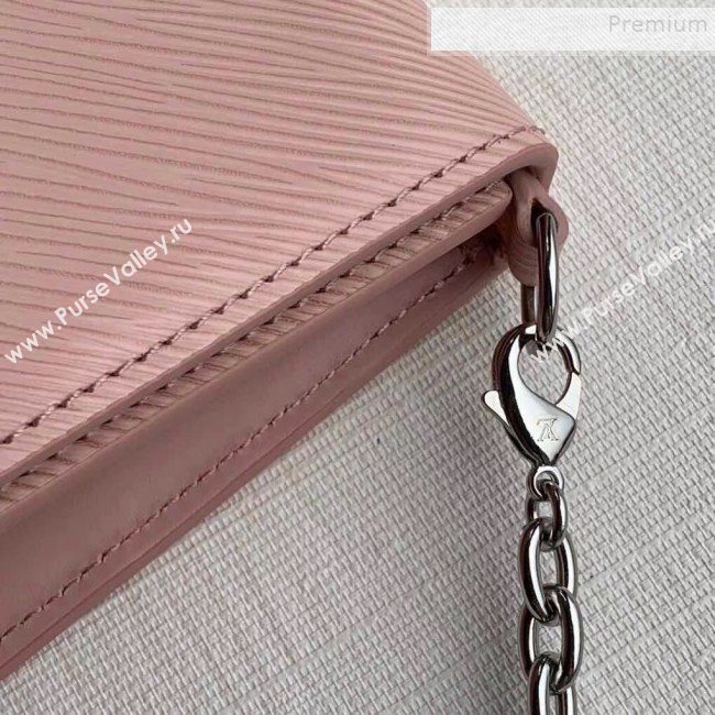 Louis Vuitton Twist Epi Leather Belt Bag/Wallet on Chain WOC M68559 Pink 2019 (KIKI-9110444)