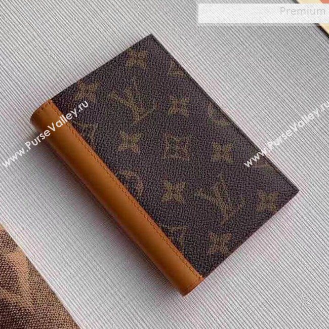 Louis Vuitton Men’s M64502 Passport Cover Monogram Canvas 2019 (KIKI-9110450)