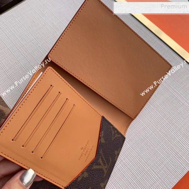 Louis Vuitton Men’s M64502 Passport Cover Monogram Canvas 2019 (KIKI-9110450)
