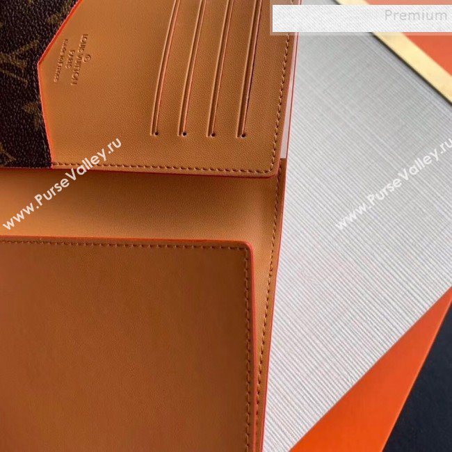 Louis Vuitton Men’s M64502 Passport Cover Monogram Canvas 2019 (KIKI-9110450)
