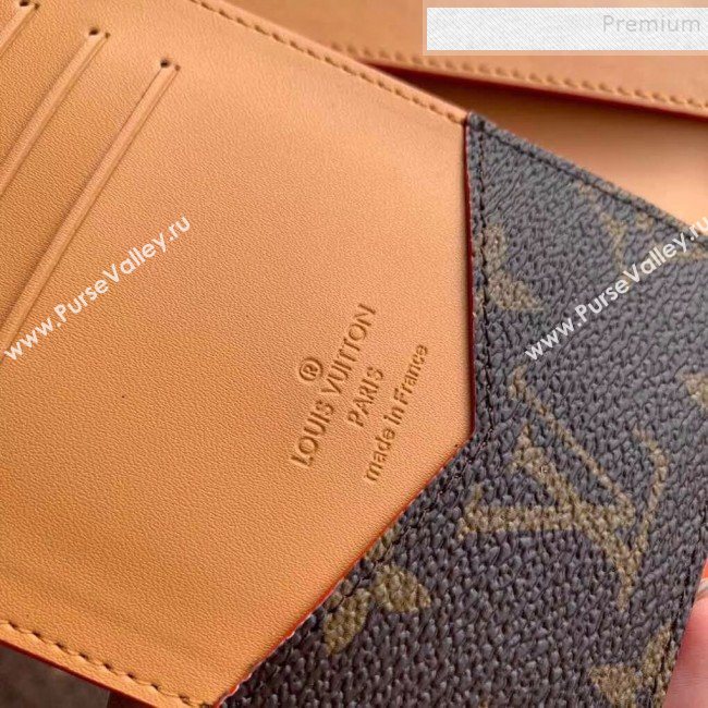 Louis Vuitton Men’s M64502 Passport Cover Monogram Canvas 2019 (KIKI-9110450)
