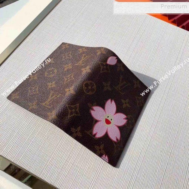 Louis Vuitton Monogram Canvas Print Passport Cover M64411 Pink 2019 (KIKI-9110457)