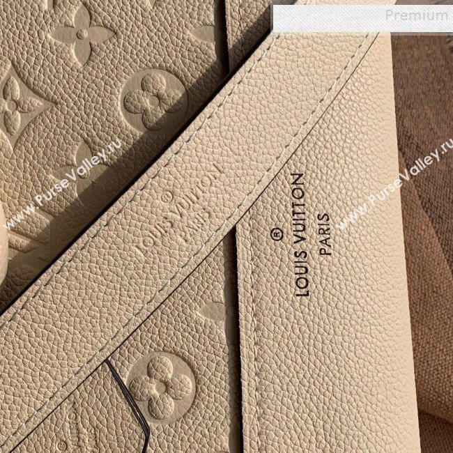 Louis Vuitton Sac Neo Alma BB Monogram Empreinte Leather Bag M44858 White 2019 (KIKI-9110505)