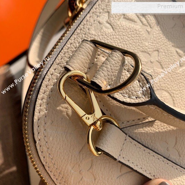 Louis Vuitton Sac Neo Alma BB Monogram Empreinte Leather Bag M44858 White 2019 (KIKI-9110505)