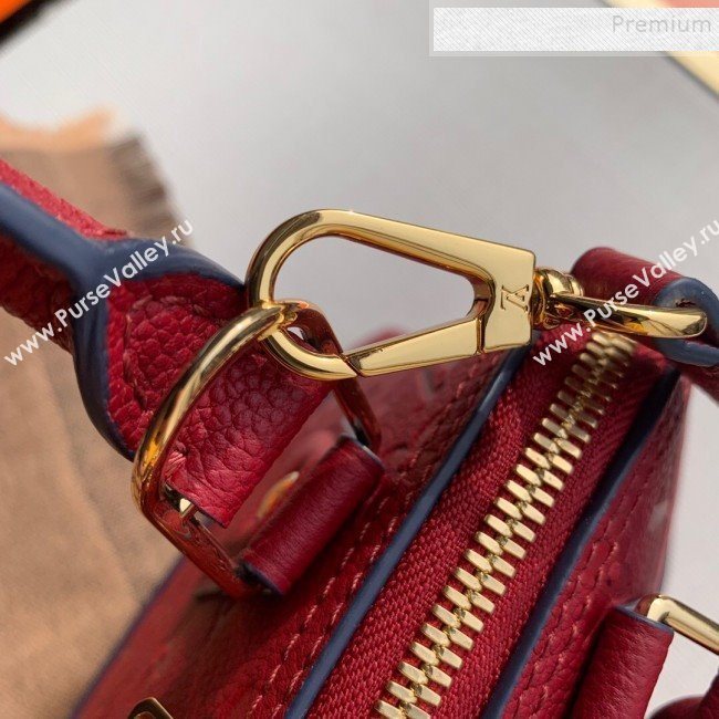 Louis Vuitton Sac Neo Alma BB Monogram Empreinte Leather Bag M44866 Red 2019 (KIKI-9110501)