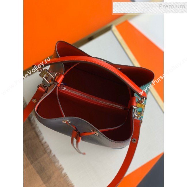 Louis Vuitton NeoNoe Epi Leather Bucket Bag M55395 Blue/Green 2019 (KIKI-9110508)