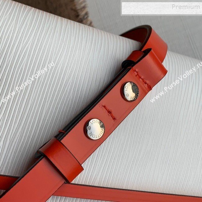 Louis Vuitton NeoNoe Epi Leather Bucket Bag M55394 White/Black 2019 (KIKI-9110507)