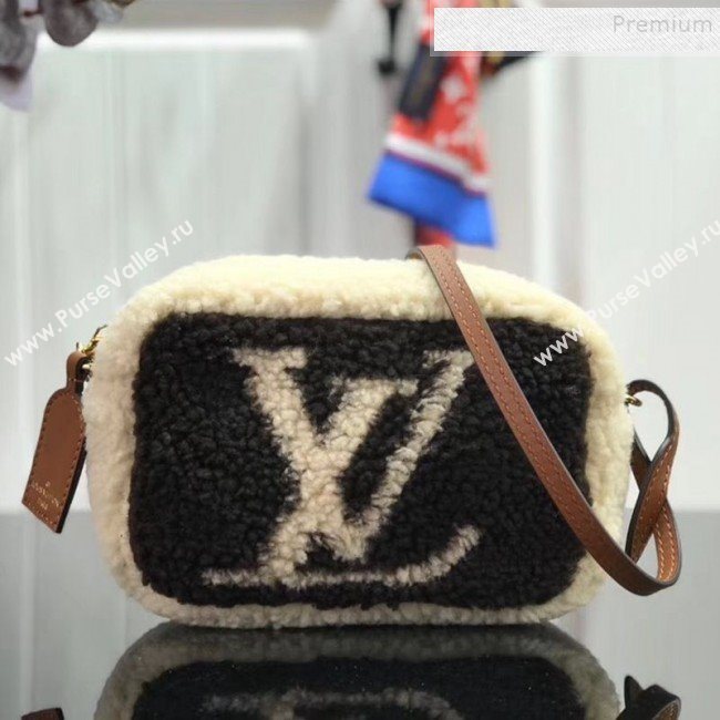 Louis Vuitton Teddy LV Fur Camera Bag M68599 Coffee 2019 (HAIT-9110513)