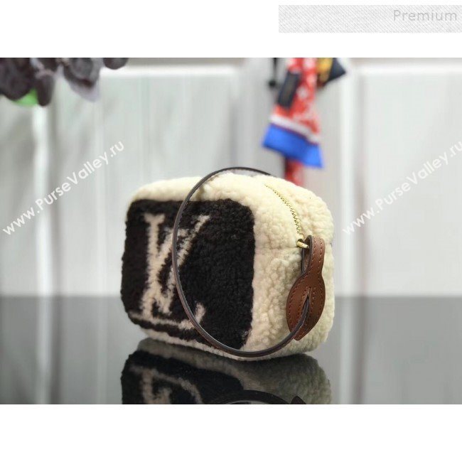 Louis Vuitton Teddy LV Fur Camera Bag M68599 Coffee 2019 (HAIT-9110513)