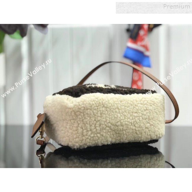 Louis Vuitton Teddy LV Fur Camera Bag M68599 Coffee 2019 (HAIT-9110513)
