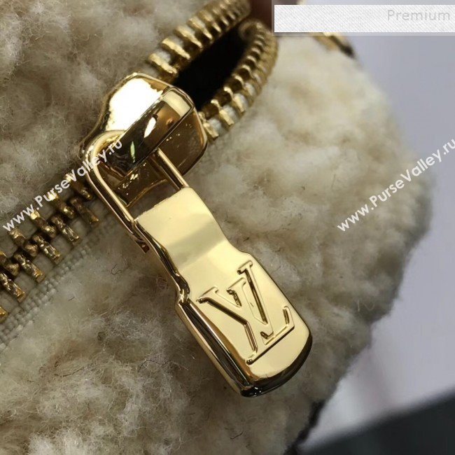 Louis Vuitton Teddy LV Fur Camera Bag M68599 Coffee 2019 (HAIT-9110513)