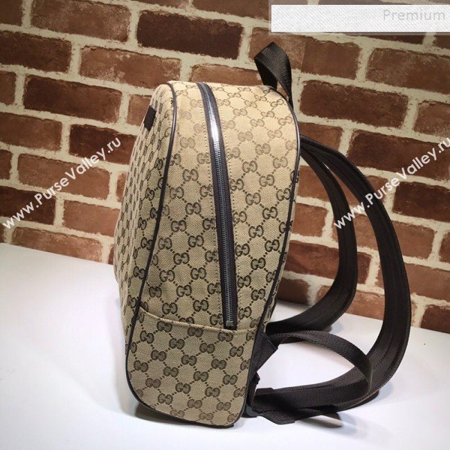 Gucci GG Canvas Backpack 449906 Coffee 2019 (DLH-9110519)