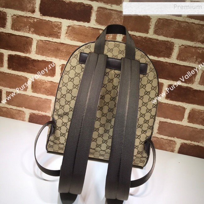 Gucci GG Canvas Backpack 449906 Coffee 2019 (DLH-9110519)