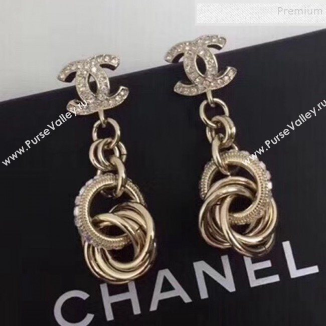 Chanel Loops Pendant Earrings   (YF-9110711)