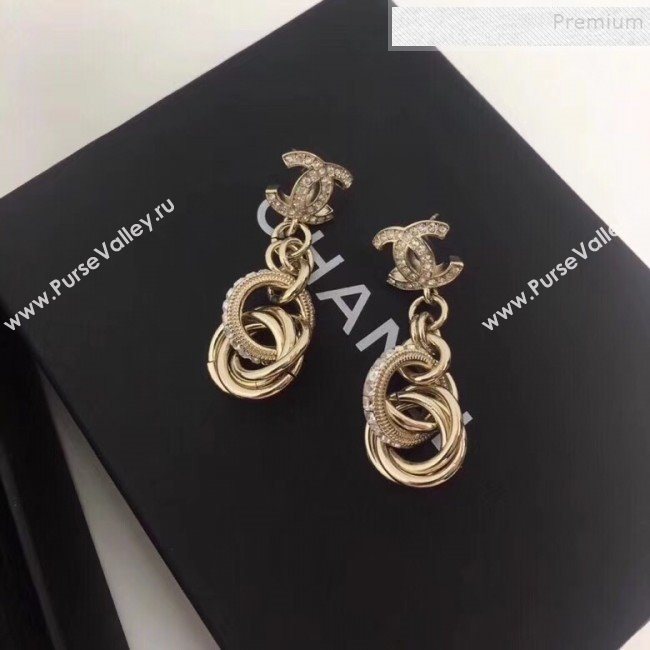 Chanel Loops Pendant Earrings   (YF-9110711)