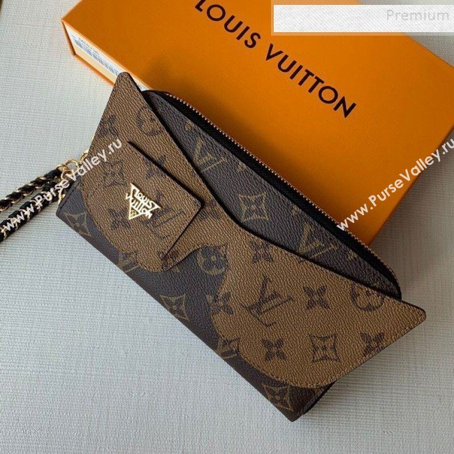 Louis Vuitton Monogram Canvas Zippy Wallet Shades with Cat Sunglasses M68796 2019 (KD-9110816)