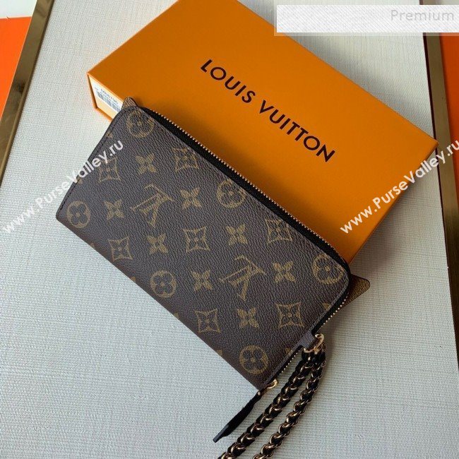 Louis Vuitton Monogram Canvas Zippy Wallet Shades with Cat Sunglasses M68796 2019 (KD-9110816)