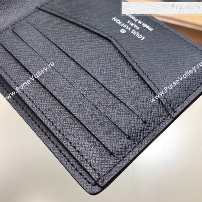 Louis Vuitton Mens Slender ID Epi Leather Wallet M60332 Black 2019 (GAOS-9110550)