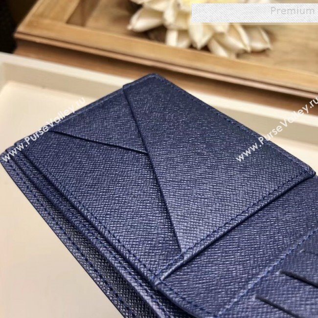 Louis Vuitton Mens Slender ID Epi Leather Wallet M60628 Blue 2019 (LING-9110551)