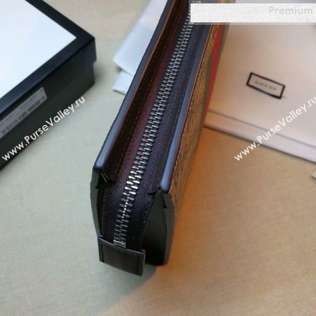 Gucci GG Supreme Web Pouch 475316 Beige 2019 (DLH-9111226)