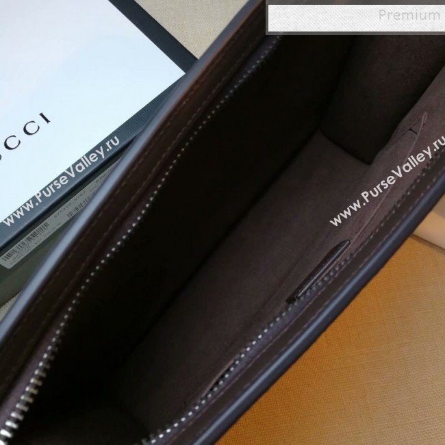 Gucci GG Supreme Web Pouch 475316 Beige 2019 (DLH-9111226)