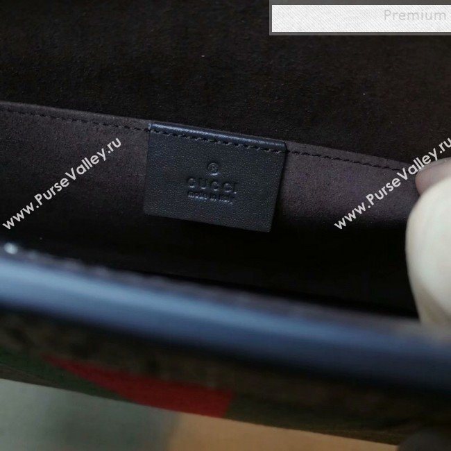 Gucci GG Supreme Web Pouch 475316 Beige 2019 (DLH-9111226)