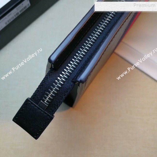 Gucci GG Supreme Web Pouch 475316 Black 2019 (DLH-9111227)