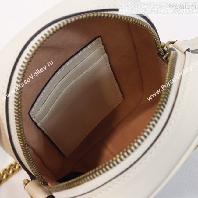 Gucci GG Marmont Mini Bag 598597 White 2019 (MINGH-9111232)