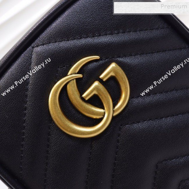 Gucci GG Marmont Mini Bag 598597 Black 2019 (MINGH-9111231)