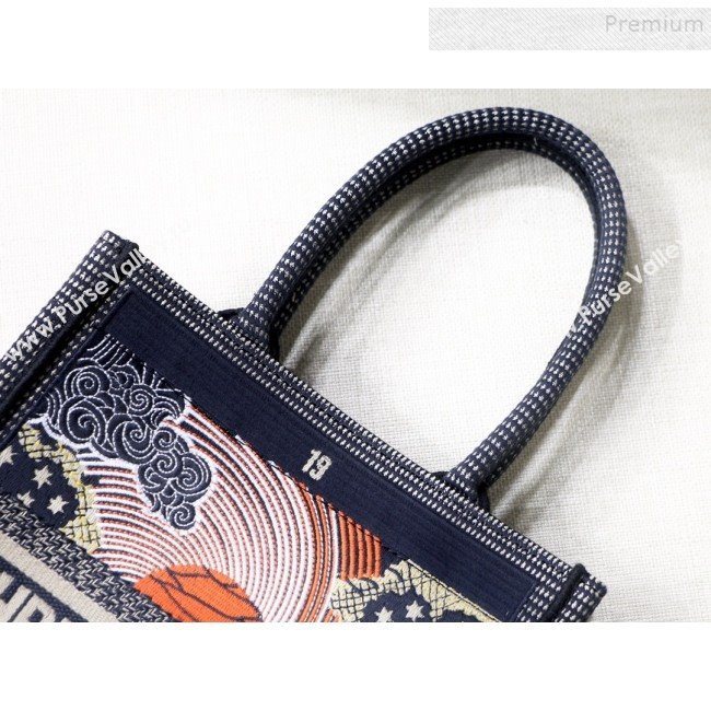 Dior Sun Vertical Dior Book Tote Bag in Tarot Embroidered Canvas 2019 (XYD-9111234)