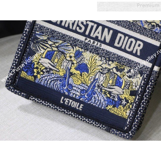 Dior Star Vertical Dior Book Tote Bag in Tarot Embroidered Canvas 2019 (XYD-9111235)