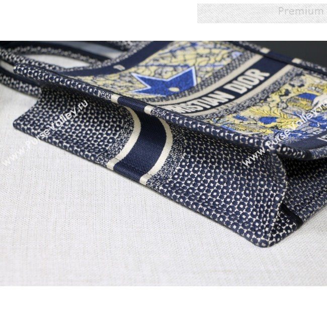 Dior Star Vertical Dior Book Tote Bag in Tarot Embroidered Canvas 2019 (XYD-9111235)