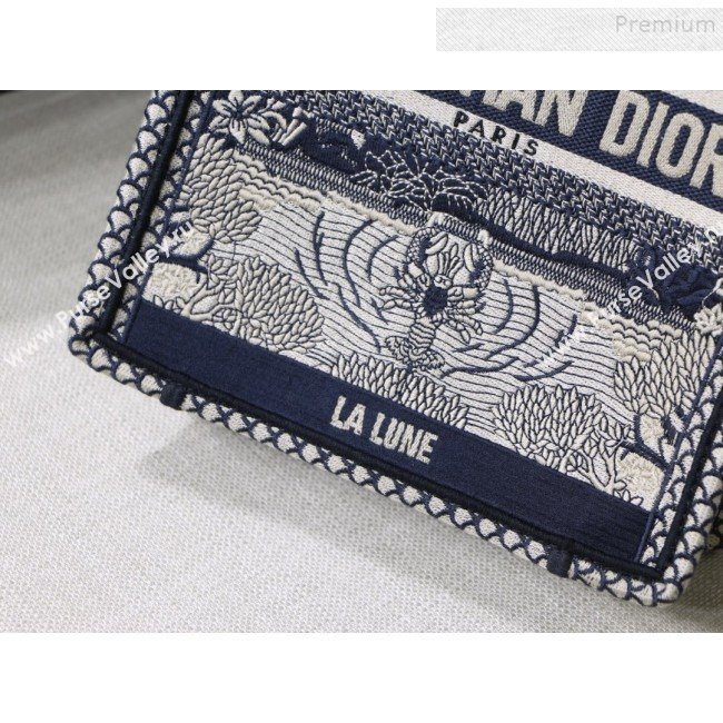 Dior Moon Vertical Dior Book Tote Bag in Tarot Embroidered Canvas 2019 (XYD-9111236)
