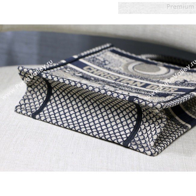 Dior Moon Vertical Dior Book Tote Bag in Tarot Embroidered Canvas 2019 (XYD-9111236)