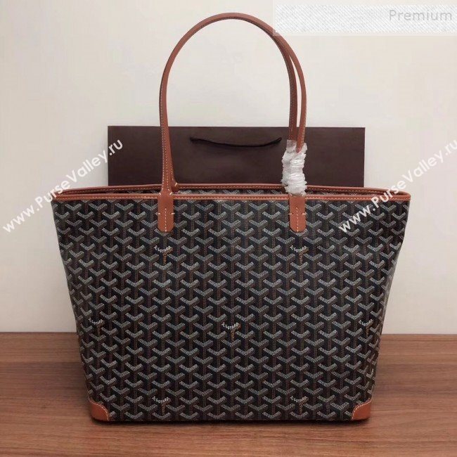 Goyard Artois Tote Bag Black/Brown 2019 (ZT-9111551)