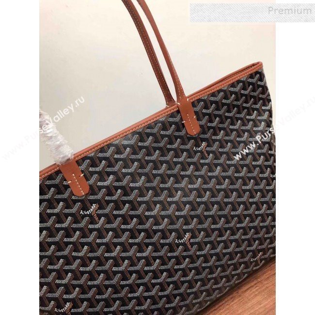 Goyard Artois Tote Bag Black/Brown 2019 (ZT-9111551)