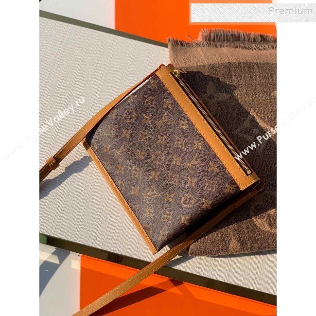 Louis Vuitton Mens Saumur Messenger PM Monogram Canvas Small Crossbody Bag M44879 2019 (KIKI-9111422)