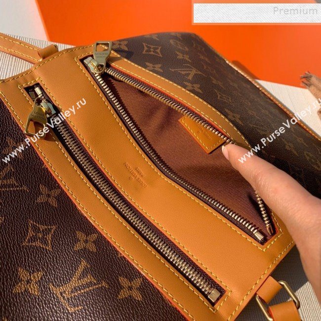 Louis Vuitton Mens Saumur Messenger PM Monogram Canvas Small Crossbody Bag M44879 2019 (KIKI-9111422)