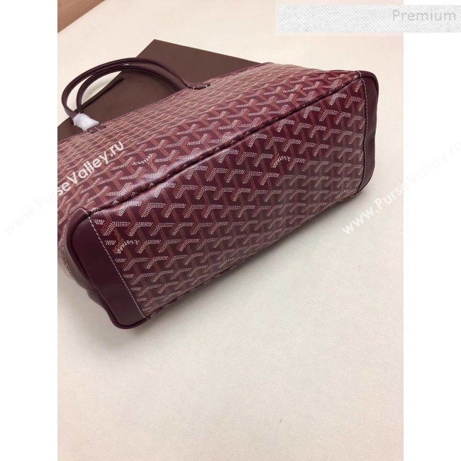 Goyard Artois Tote Bag Burgundy 2019 (ZT-9111559)