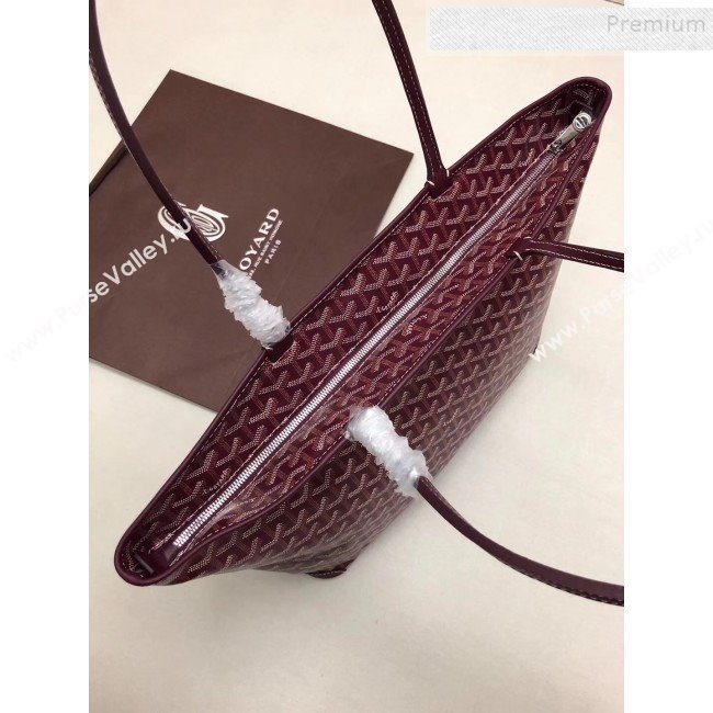 Goyard Artois Tote Bag Burgundy 2019 (ZT-9111559)