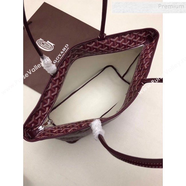 Goyard Artois Tote Bag Burgundy 2019 (ZT-9111559)