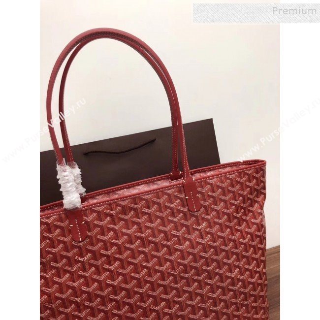 Goyard Artois Tote Bag Red 2019 (ZT-9111561)