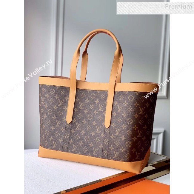 Louis Vuitton Mens Cabas Voyage Monogram Canvas Tote Bag M44878 2020 (KD-9111810)
