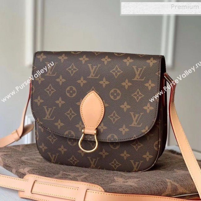 Louis Vuitton Vintage Monogram Canvas Large Saddle Shoulder Bag M41982 2019 (KD-9111811)