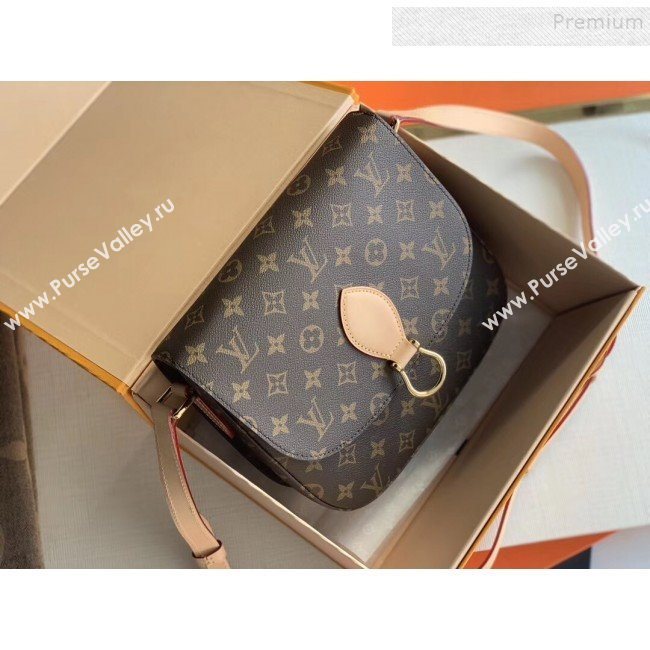 Louis Vuitton Vintage Monogram Canvas Large Saddle Shoulder Bag M41982 2019 (KD-9111811)