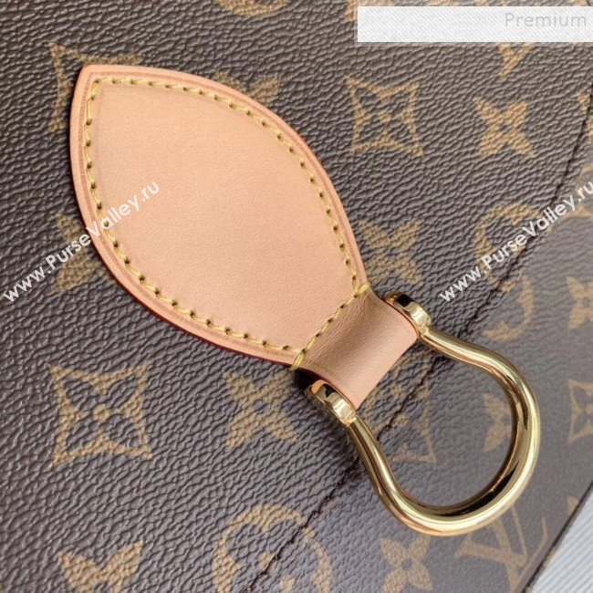 Louis Vuitton Vintage Monogram Canvas Large Saddle Shoulder Bag M41982 2019 (KD-9111811)