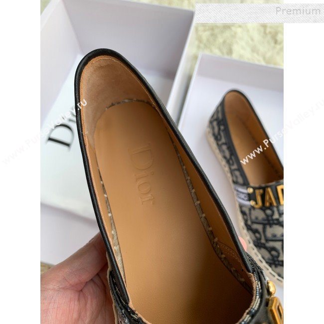 Dior JAdior Espadrilles in Blue Oblique Canvas 2019 (HANB-9112008)