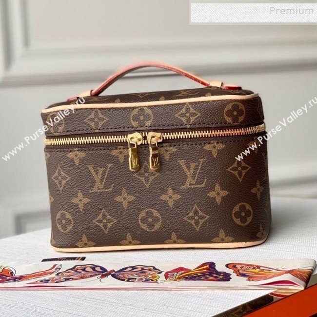 Louis Vuitton Nice Mini Beauty Case/Cosmetic Bag M44495 Monogram Canvas 2019 (KD-9112109)